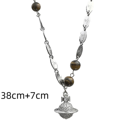 Collana geometrica in lega