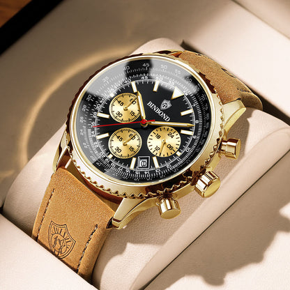 Orologio da uomo multifunzione ultrapiatto