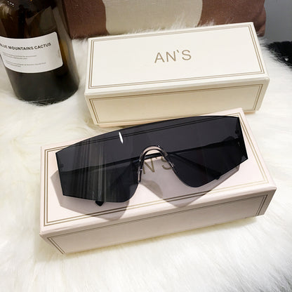 Occhiali aviator gialli anti-vento