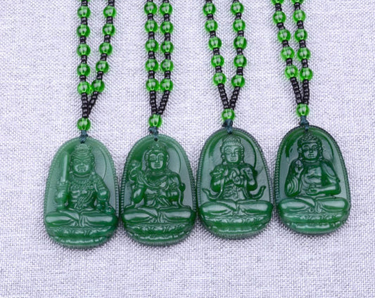 Ciondolo zodiacale giada