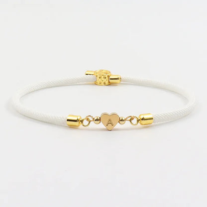 Bracciale lettere cuore