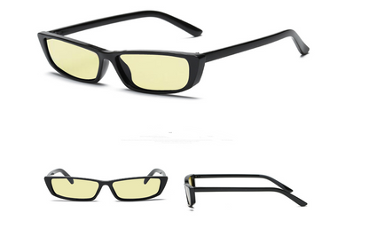 Occhiali da sole quadrati small-frame da donna