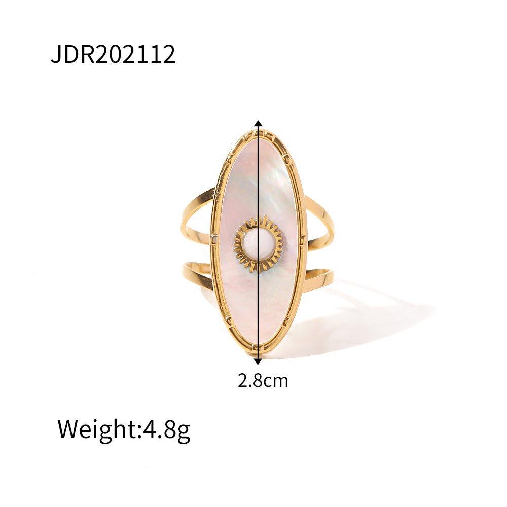 Braccialetto pietra naturale acciaio