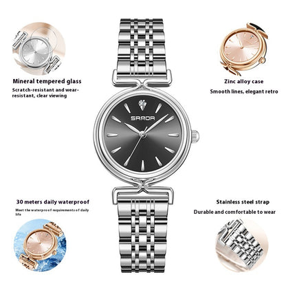 Orologio donna maglia retrò