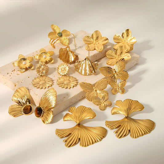 Orecchini Farfalla Oro