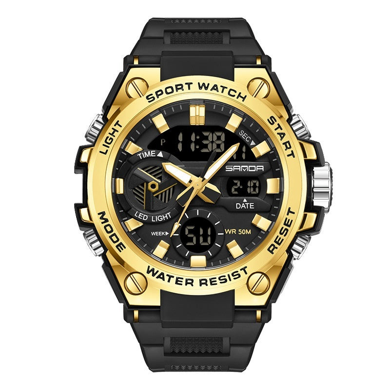 Orologio digitale sportivo luminescente