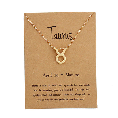 Collana segno zodiacale oro