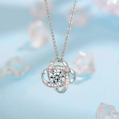 Collana trifoglio da donna