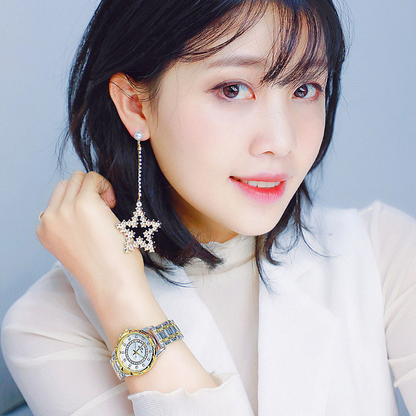 Orologio donna diamante a maglie