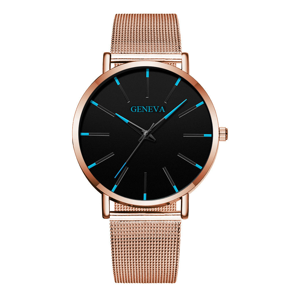 Orologio uomo con cinturino mesh