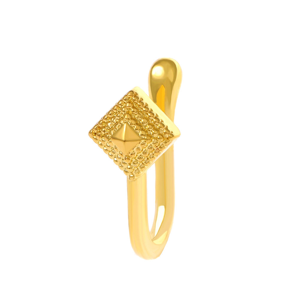Anello naso con fiori