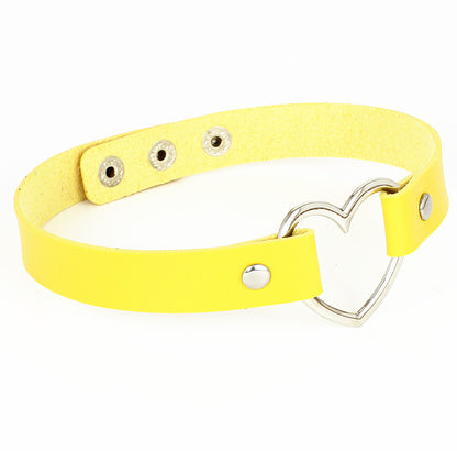 Collana amore in similpelle