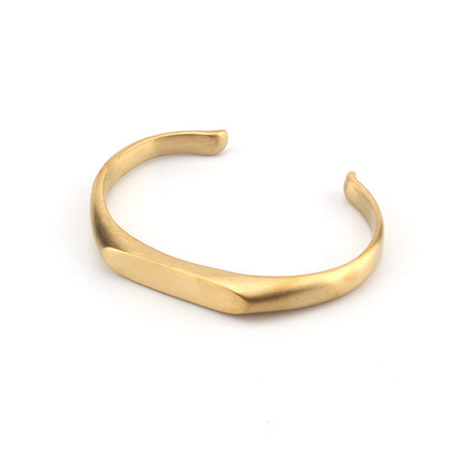 Bracciale retrò acciaio titanio