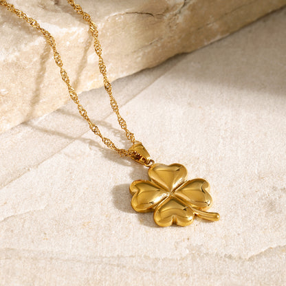 Collana pendente titanio