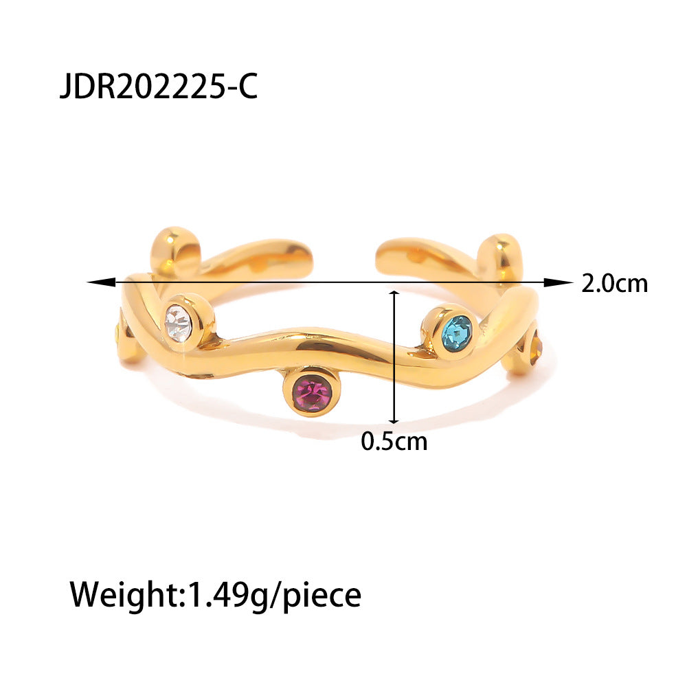 Anello in titanio elegante