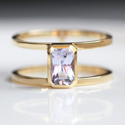 Anello zirconi vintage