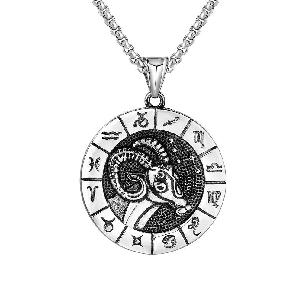 Collana segni zodiacali acciaio inossidabile