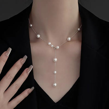 Collana perle clavicola