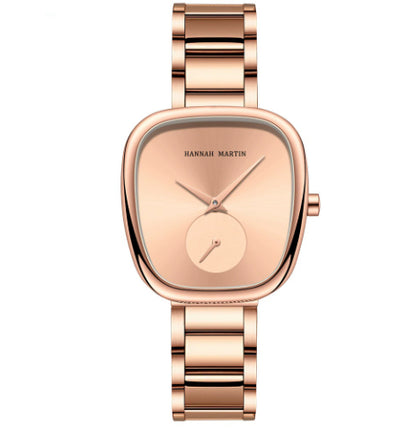 Orologio in acciaio con cinturino mesh
