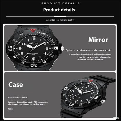 Orologio sportivo lancette luminose