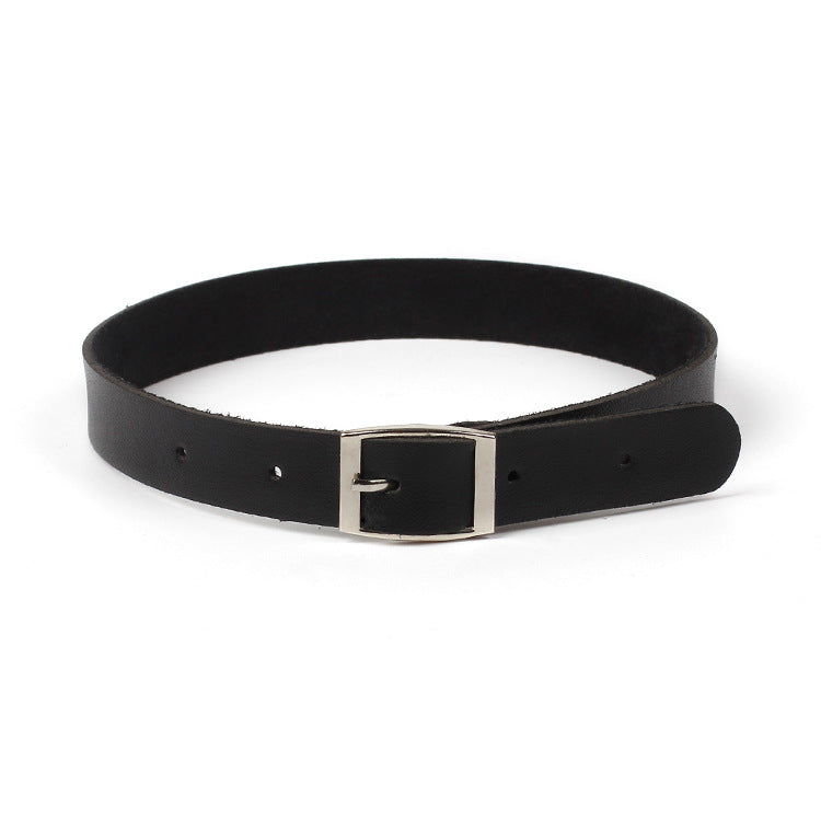 Collana Pelle Geometrica