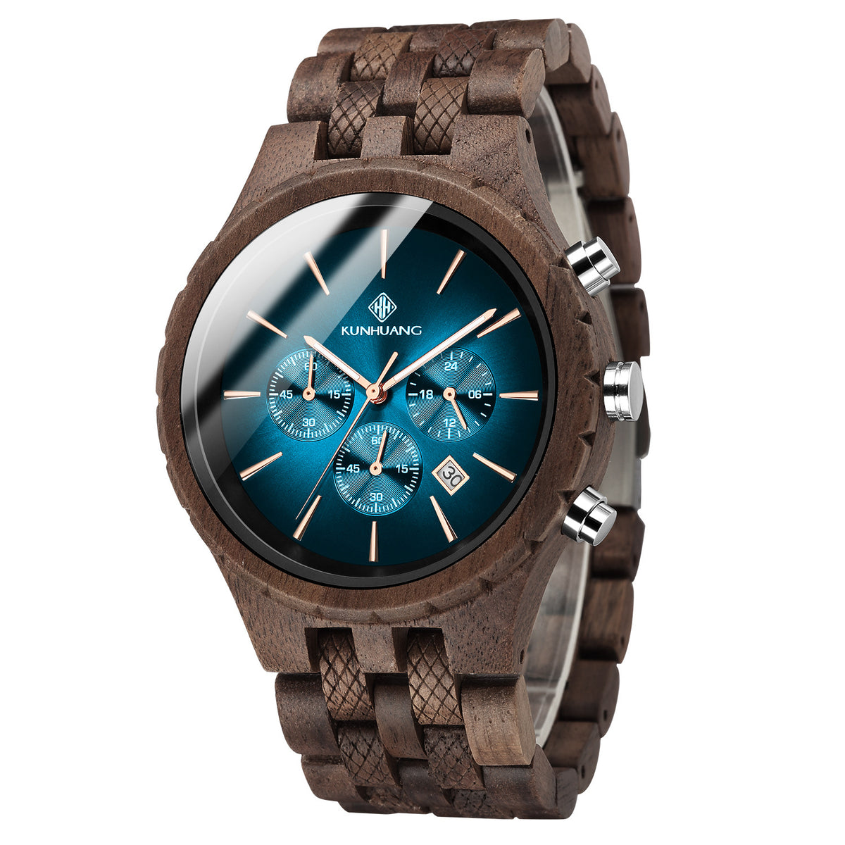 Orologio in legno multifunzionale