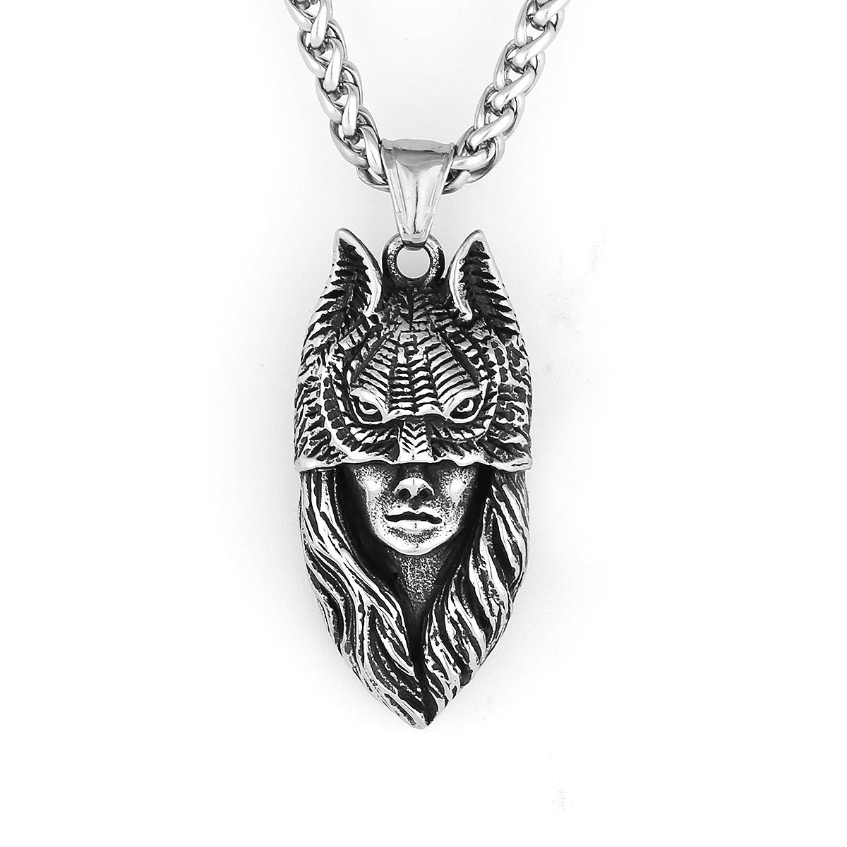 Collana acciaio inossidabile con ciondolo
