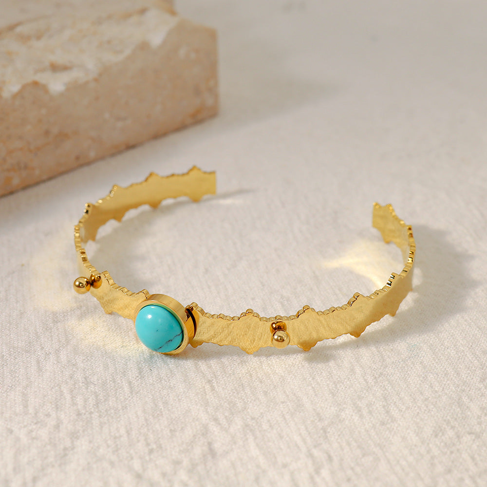 Bracciale pietra naturale blu