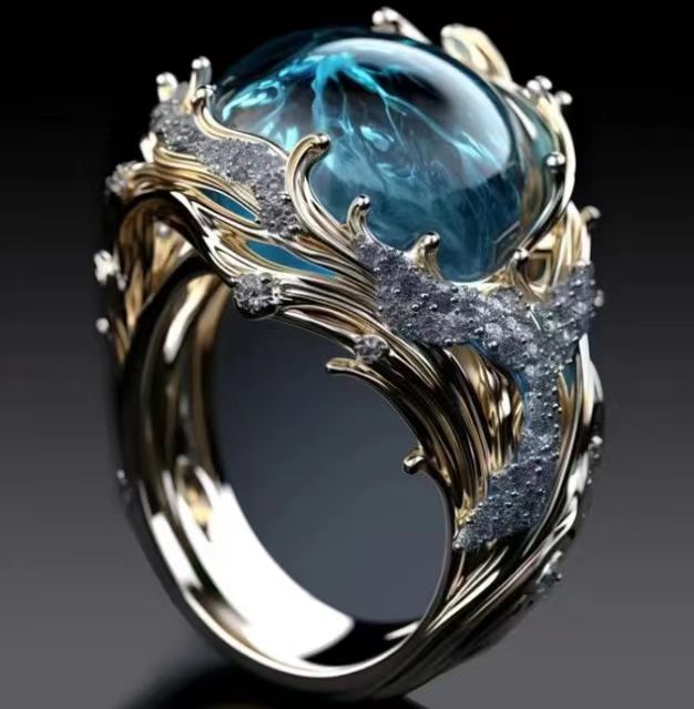 Anello diamante sintetico