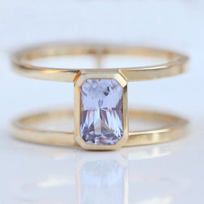 Anello zirconi vintage