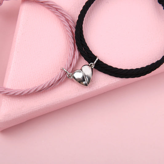 Coppia Collana Cuore Magnetico
