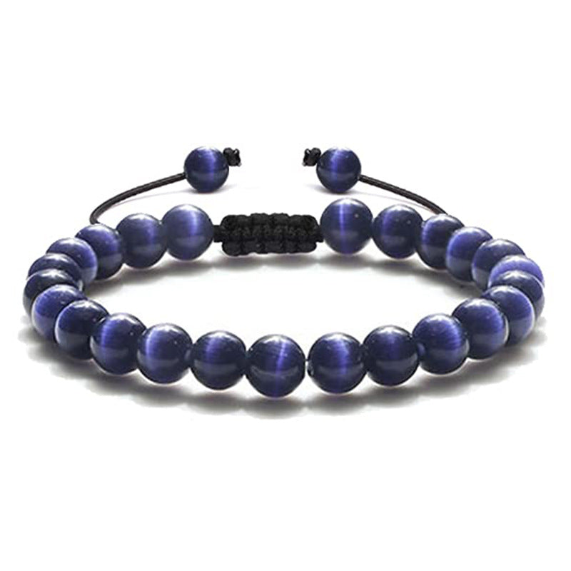 Bracciale occhio di gatto colorato