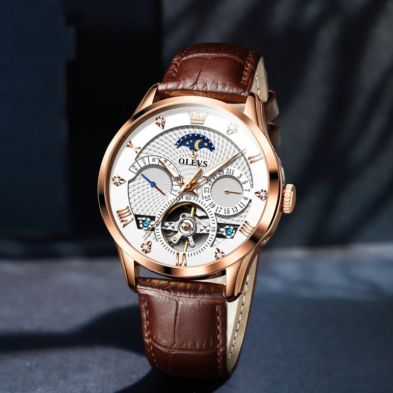Orologio uomo automatico con apertura