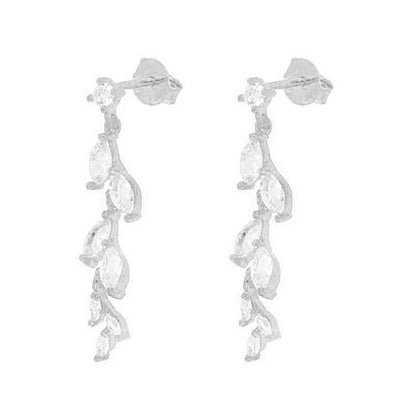 Orecchini zircone farfalla