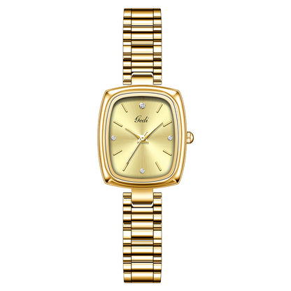 Orologio dorato piccolo
