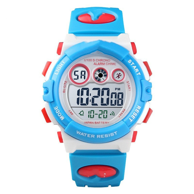 Orologio digitale impermeabile colorato