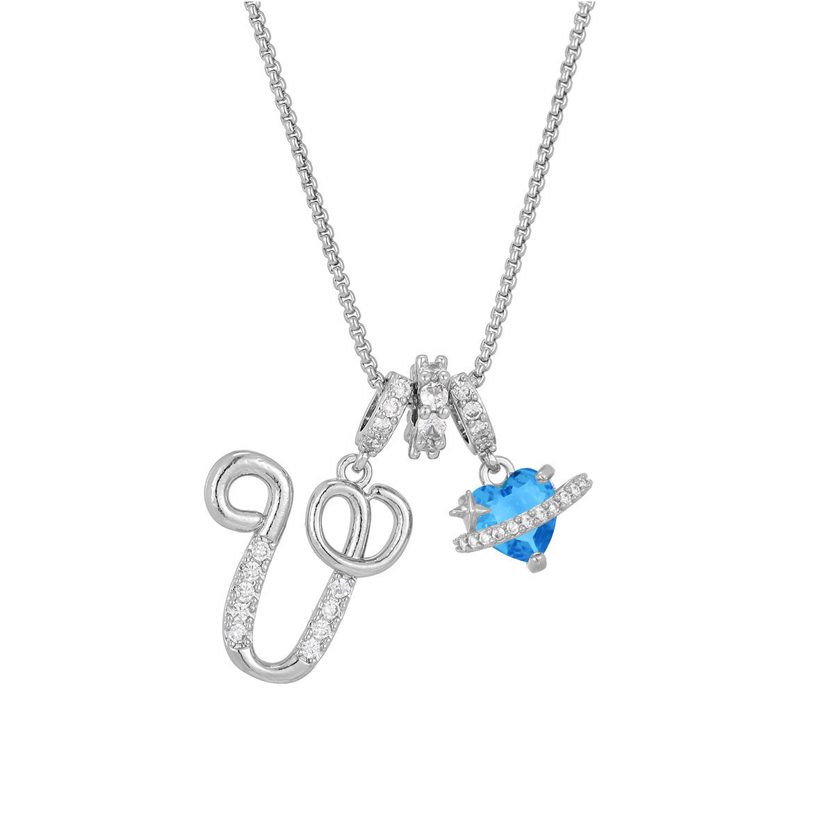 Collana lettere alfabeto da bambina