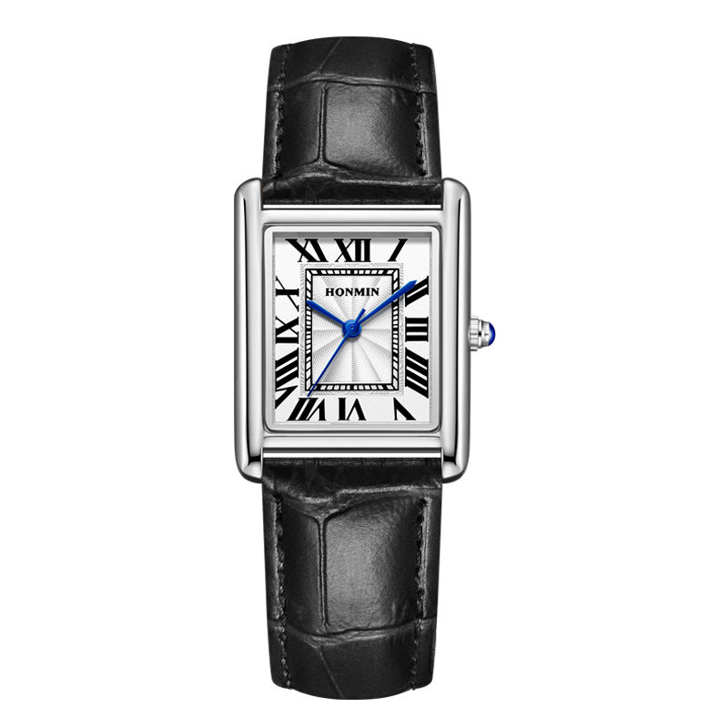 Orologio in pelle impermeabile di coppia