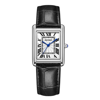 Orologio in pelle impermeabile di coppia