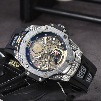 Orologio uomo quarzo con cinturino in tela