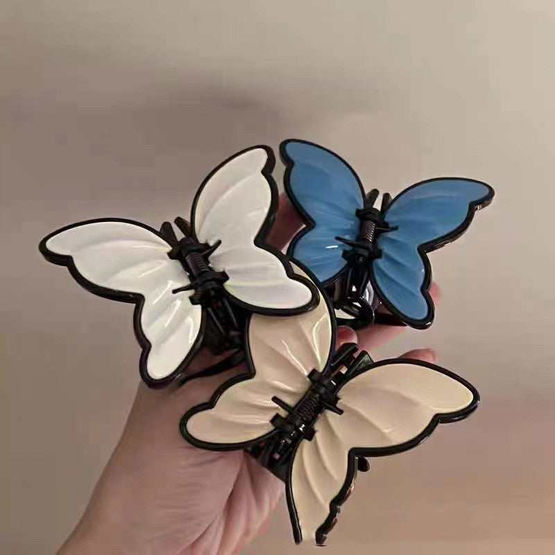 Fibbia farfalla acrilico