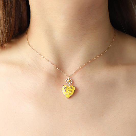 Collana Pesca Smaltata Goccia