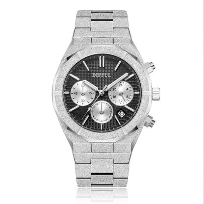 Orologio acciaio impermeabile da uomo