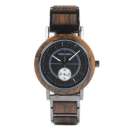 Orologio in legno coppia