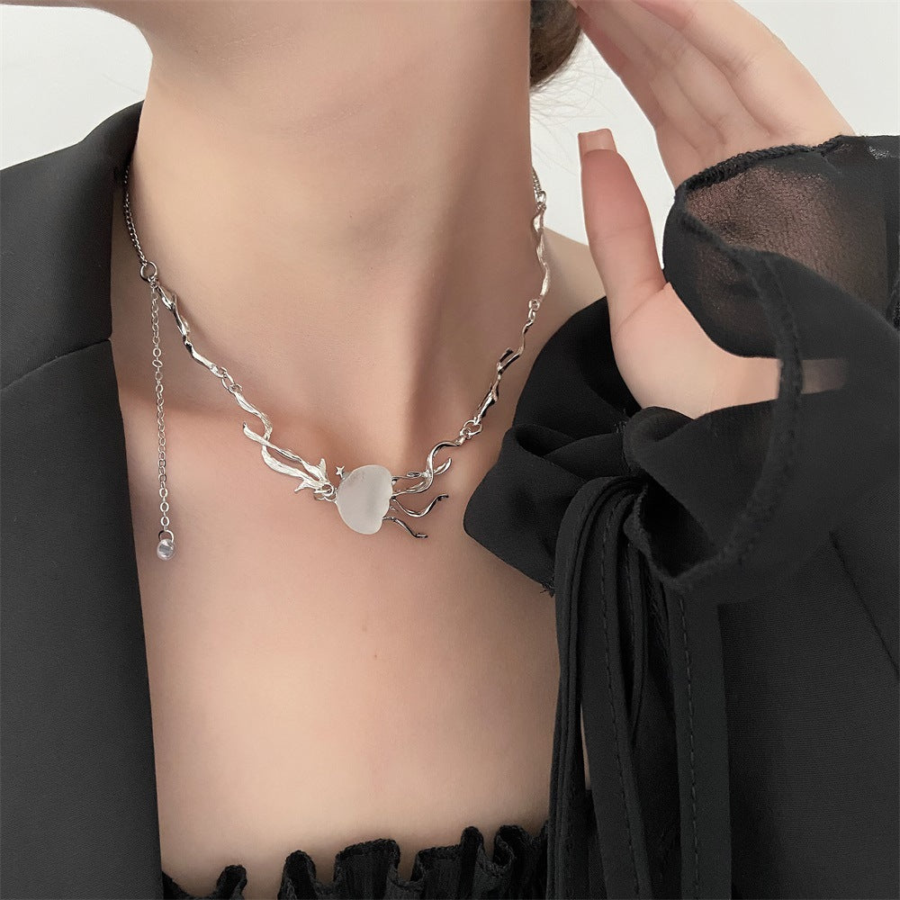 Collana medusa con nappina