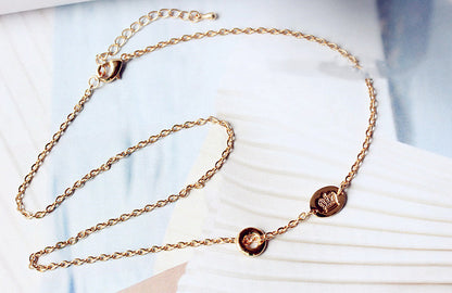 Ciondolo vintage strass