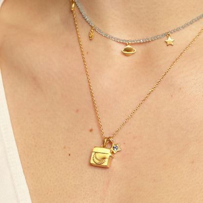 Collana luna portafoto