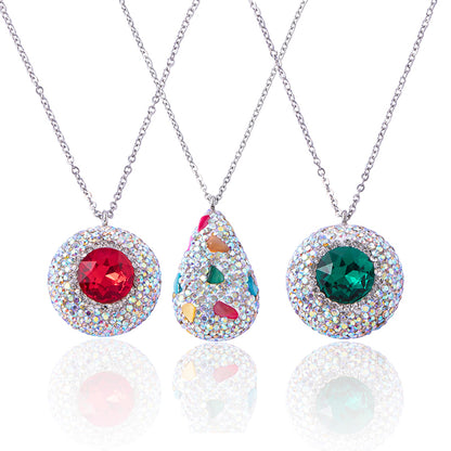 Collana cristallo - fimo