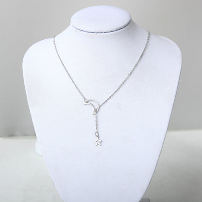 Collana Luna e Stelle corta