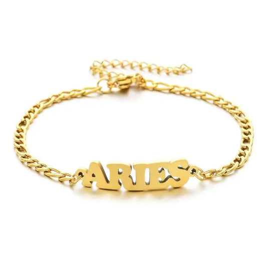 Bracciale zodiacale acciaio